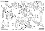 Bosch 3 601 A9C 661 GSB 21-2 RE Percussion Drill 110 V / GB Spare Parts GSB21-2RE